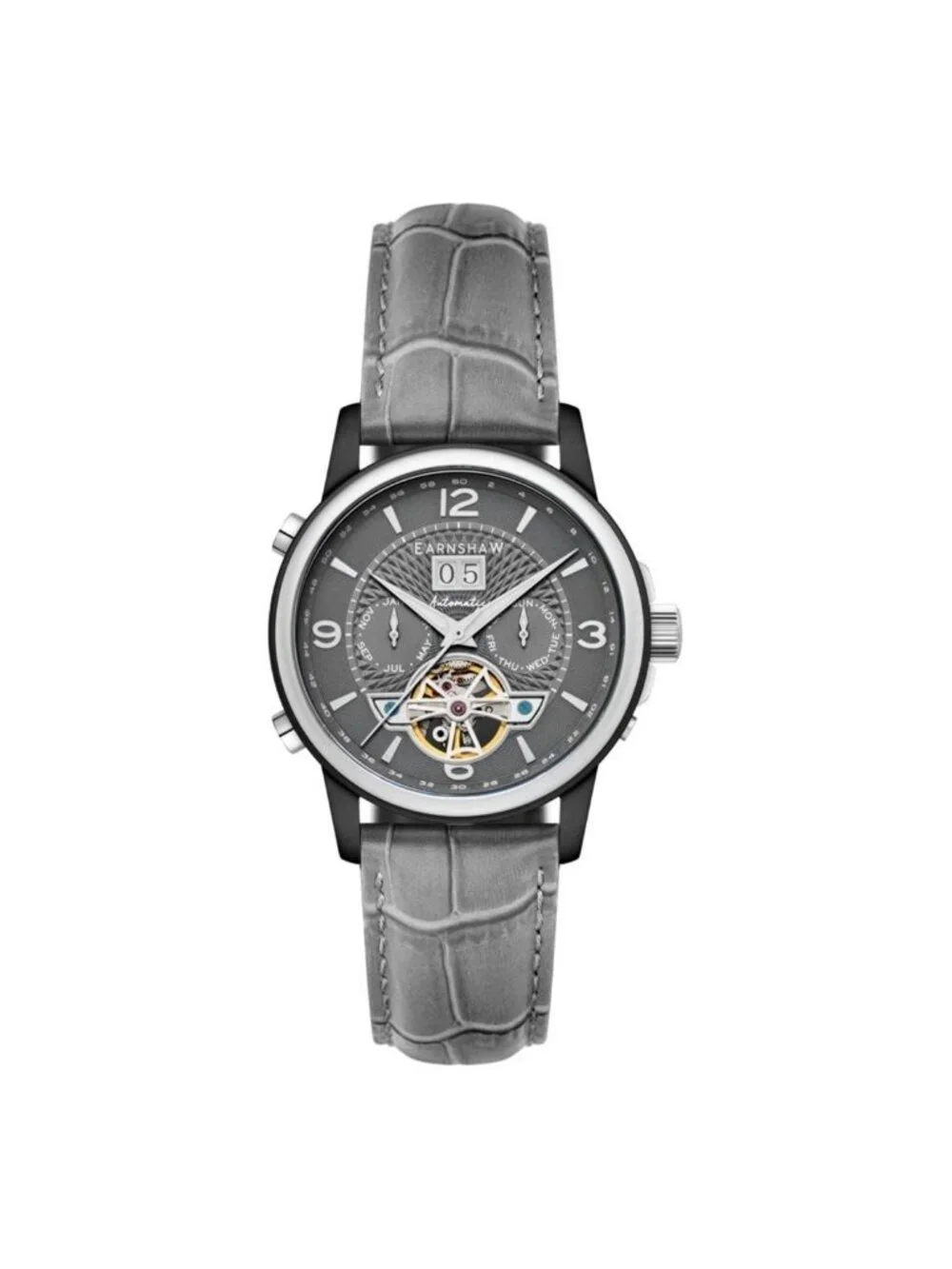 NWT Thomas Earnshaw Marylebone Grey Dial Men's Watch